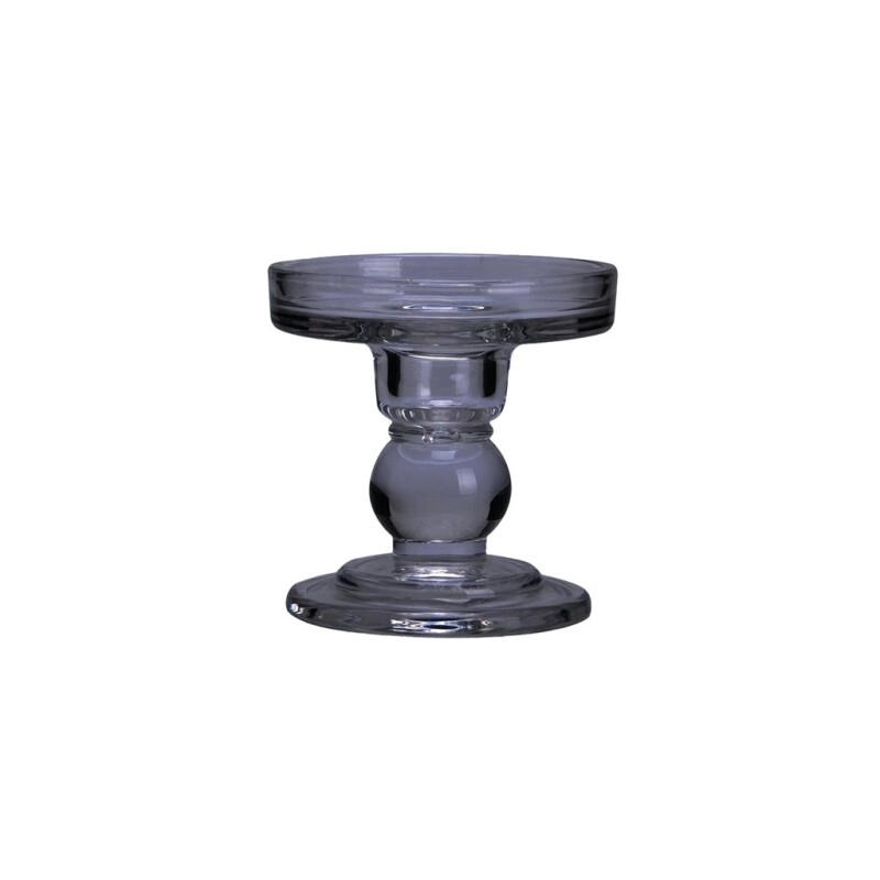 CANDELABRO VIDRIO D8.5/H8.6CM COLOR HUMO CANDELABRO VIDRIO D8.5/H8.6CM COLOR HUMO