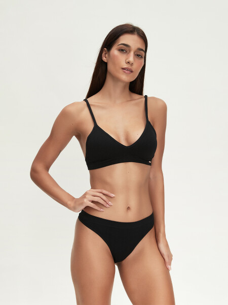 COLALESS BASICA SEAMLESS NEGRO