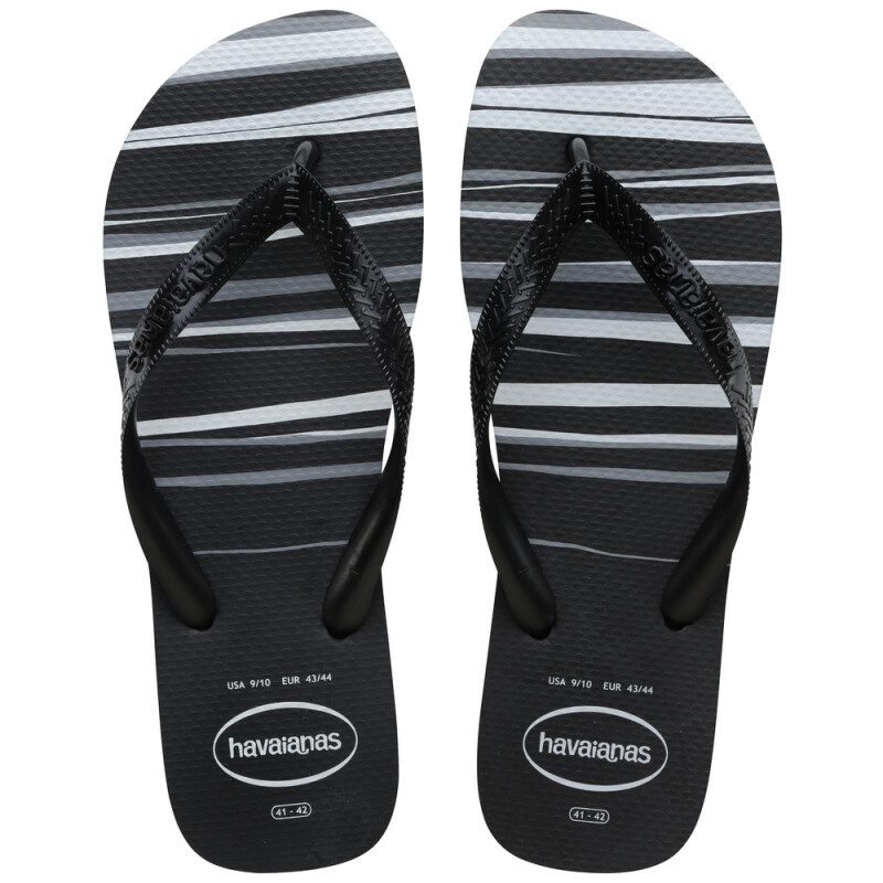 Sandalias Havaianas Top Basic FC Hombre Negro/negro/negro/blanco