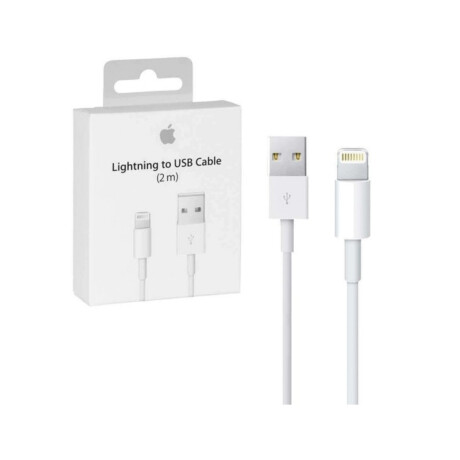 CAJA ABIERTA- Cable de datos Apple Original Lightning 2m CAJA ABIERTA- Cable de datos Apple Original Lightning 2m