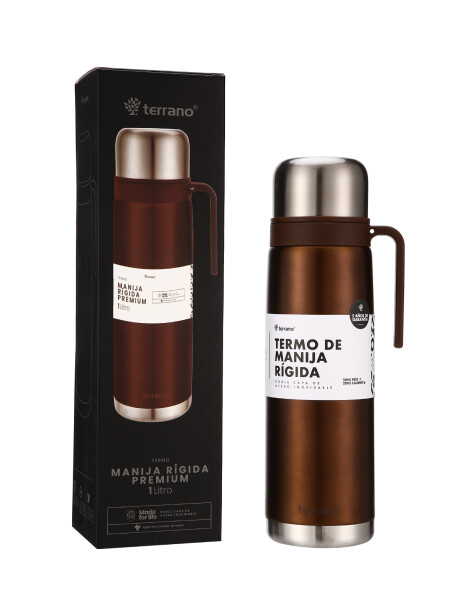Termo 1Lt. Premium Manija Rigida Copper