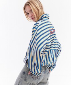 Chaqueta Magna Amarillo Rayado
