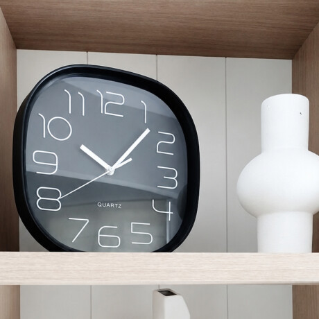 Reloj de pared cuadrado 28 x 28 cm Sc