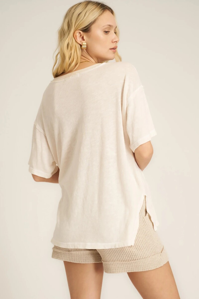 CAMISETA Crema