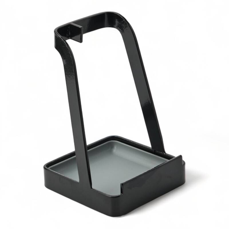 Soporte Para Tapa De Olla Con Bandeja De Goteo Metal Sin Color