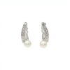 Caravanas Vintage Perlas-Plata 925-Con Perla y Zirconia-CA3213 conperla