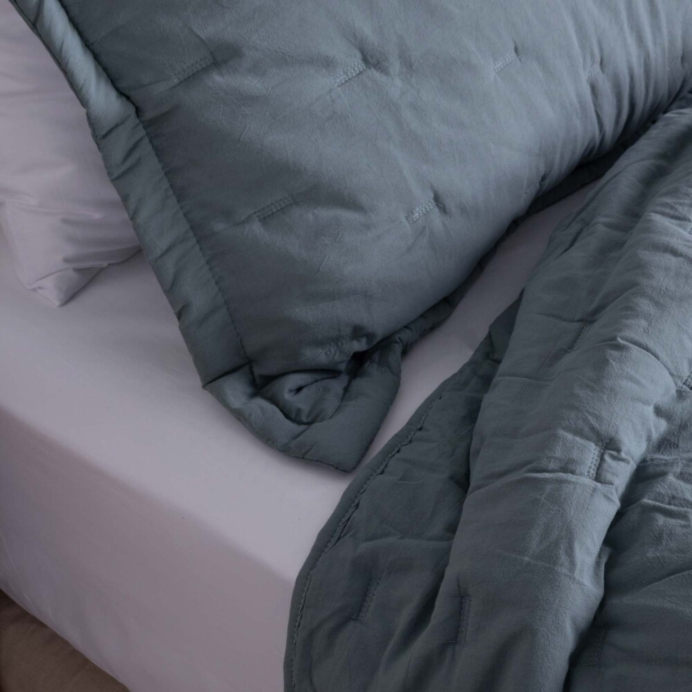 SET ACOLCHADO KING ALGODON LATTICE ALGODON