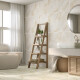 CERAMICA PARA PISO DE 61X61 MARMOLADO BEIGE CON VETAS SERIE ALABASTRO CERAL GAMAS DE BEIGE