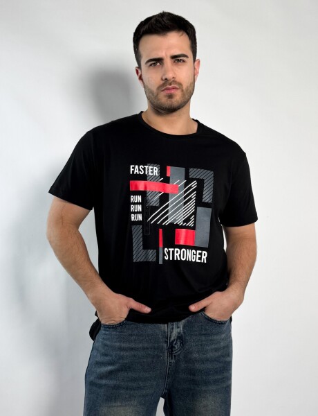 Remera de hombre Ale Negro