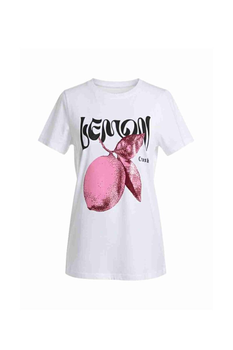 Remera Lemon White 