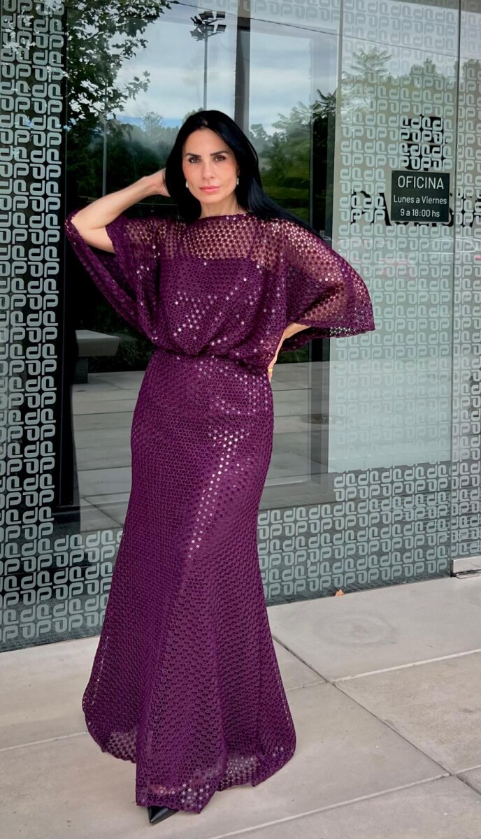 Vestido Vincenza - Morado 