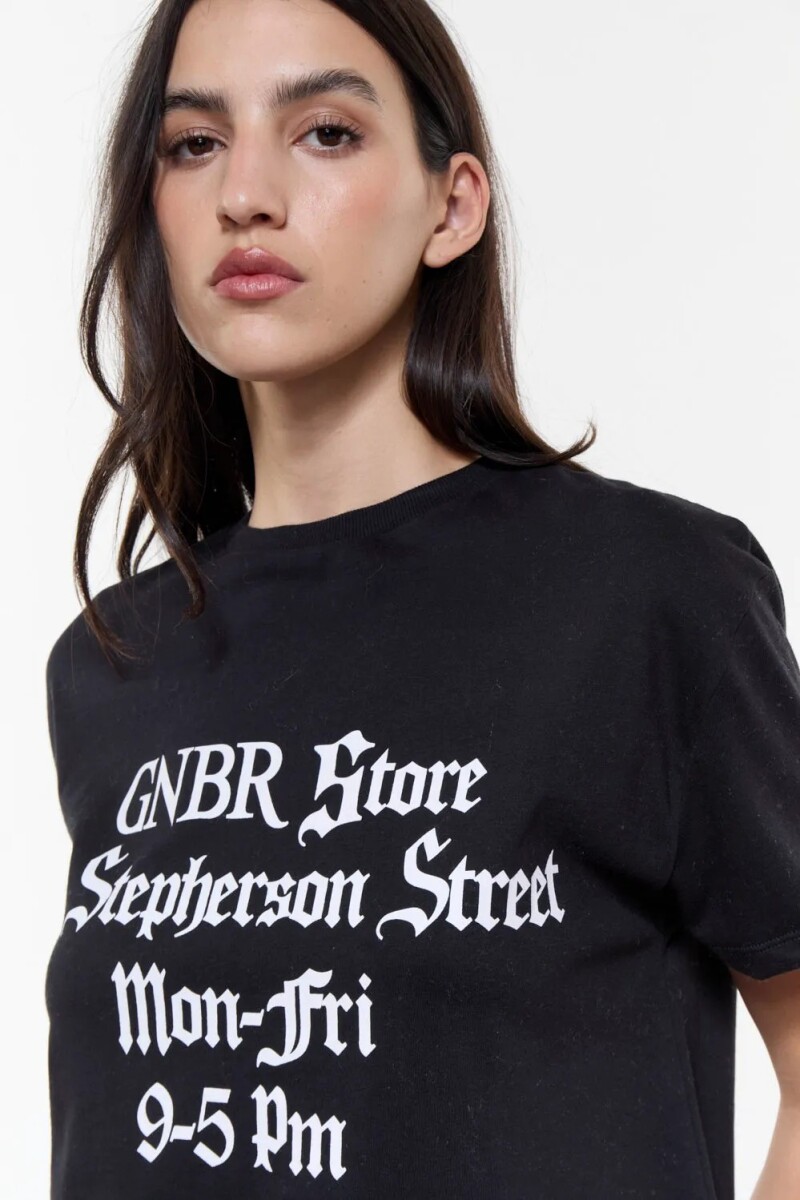 REMERA HARRY Negro