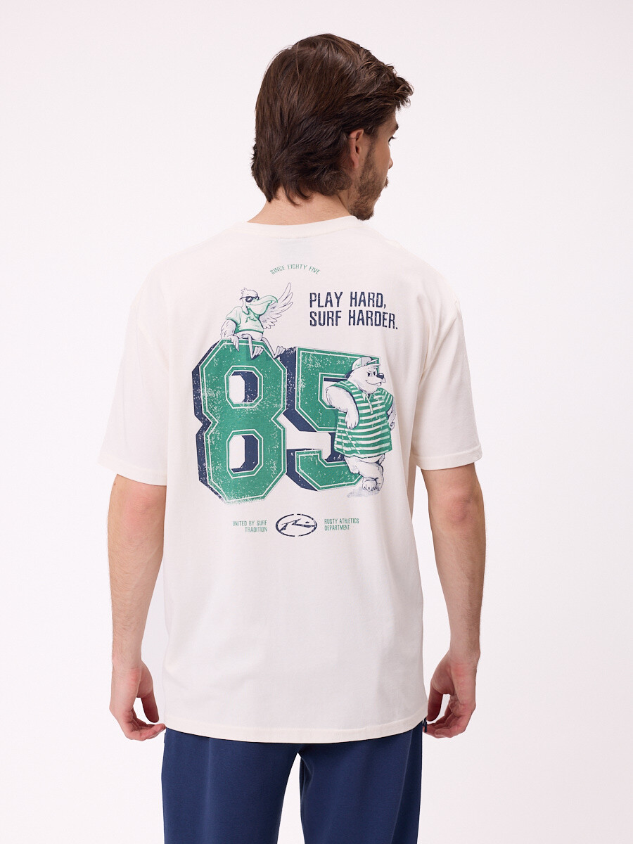 T-SHIRT KALBAR RUSTY - Crudo 