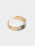 Brazaletes Metal Brazalete De Metal - Combinacion Bicolor