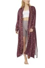 PAJAMA PARTY HOLIDAY ROBE Bordo