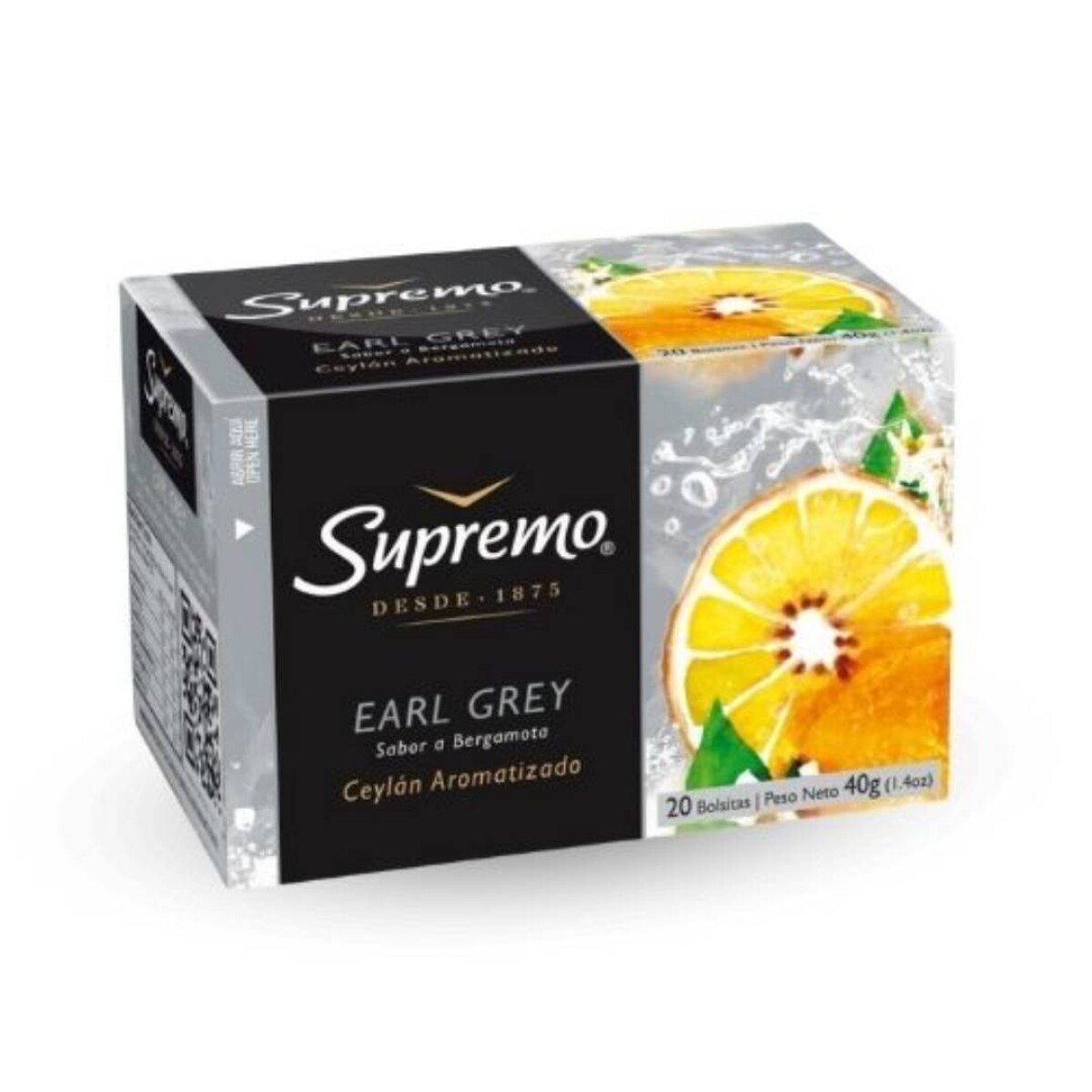 Té Supremo 20 sobres - Naranja 