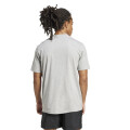 Remera de Hombre Adidas Essentials Logo Gris - Negro