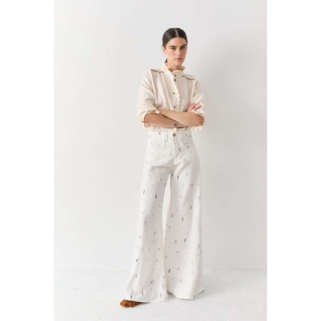 Pantalon Wide Xl Print Team Print Team