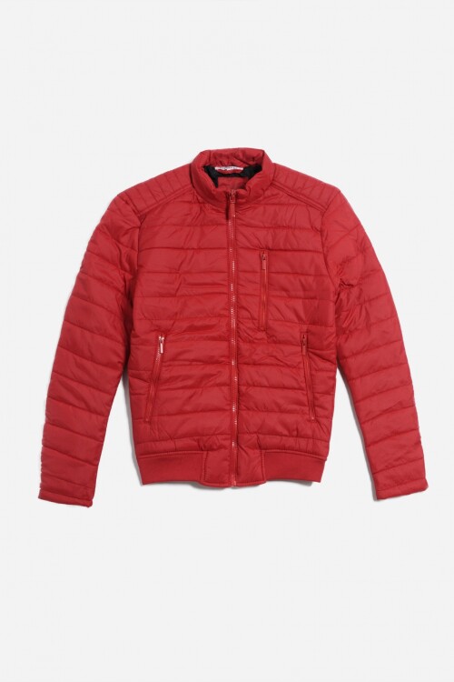 Campera matelaseada ROJO