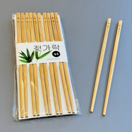 Palitos Sushi Bambú ECO Reutilizables Pack X10 Palitos Sushi Bambú ECO Reutilizables Pack X10