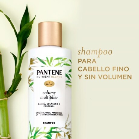 Shampoo Pantene Volume Multiplier 270 Ml Bambú 001