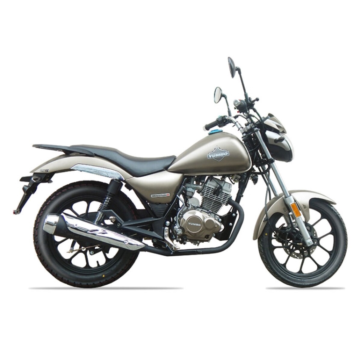 Moto Yumbo Custom Milestone Ii 125cc. - Blanco 
