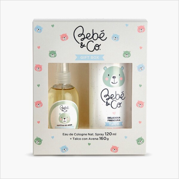 Pack Bebé & Co. Colonia + Talco Pack Bebé & Co. Colonia + Talco