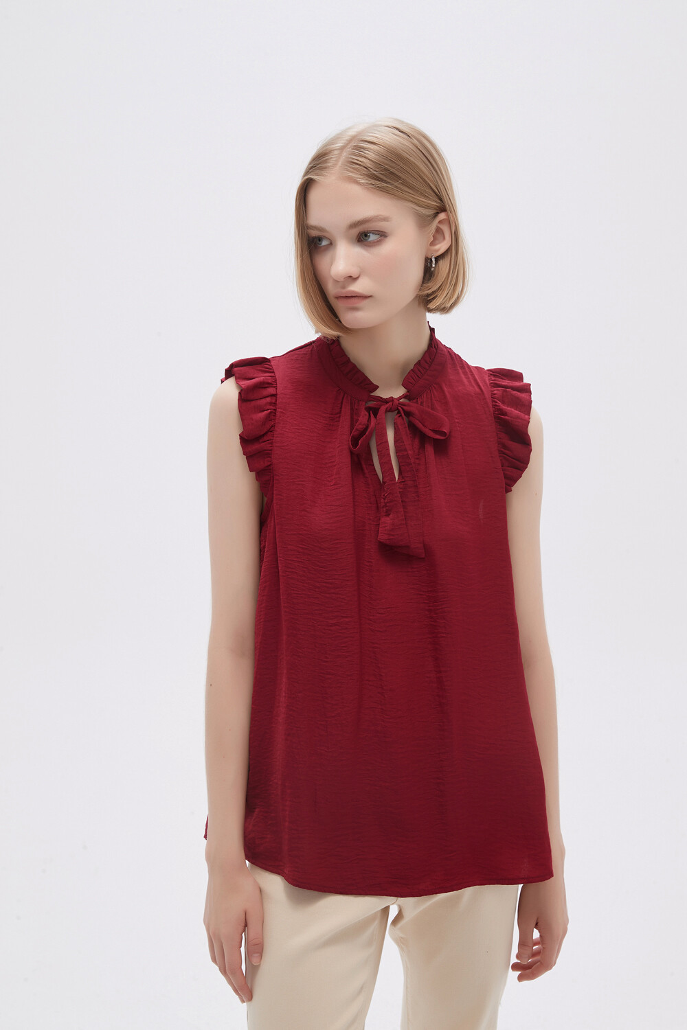Blusa Daneb Bordeaux