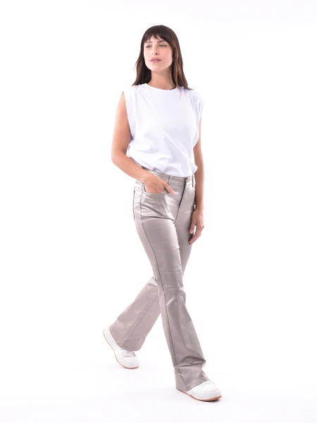 PANTALON ESTON OXFORD DORADO