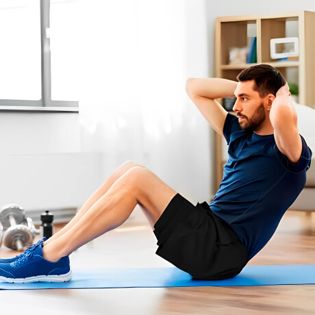 Short Deportivo Hombre Set X2 C/ Calza Entrenamiento Short Deportivo Hombre Set X2 C/ Calza Entrenamiento