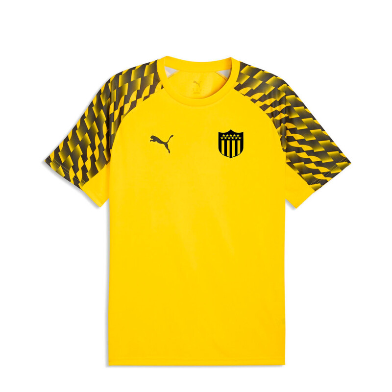Remera de Niños Puma Peñarol Team Liga Junior Negro - Gris