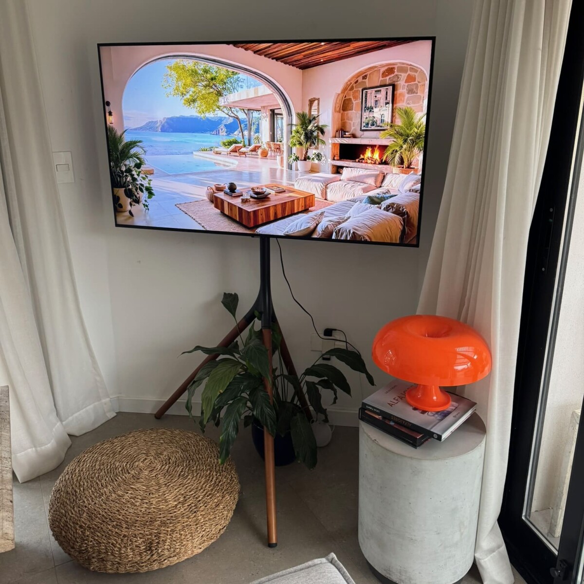 Trípode soporte para TV LCD hasta 65 pulgadas 