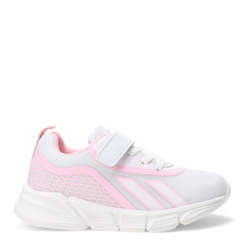 Championes de Niño Push OREGON con velcro Blanco