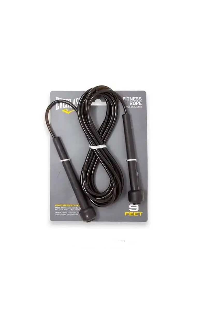 CUERDA DE SALTAR EVERLAST FITNESS JUMP ROPE Negro