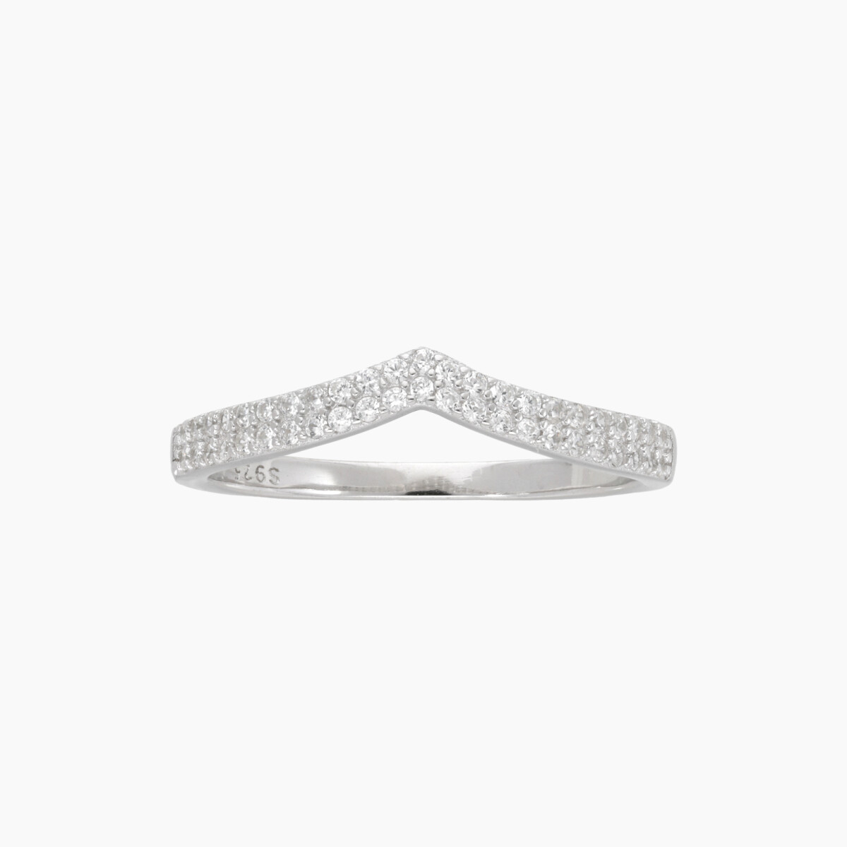 Anillo En Plata 925 Con Circonias 