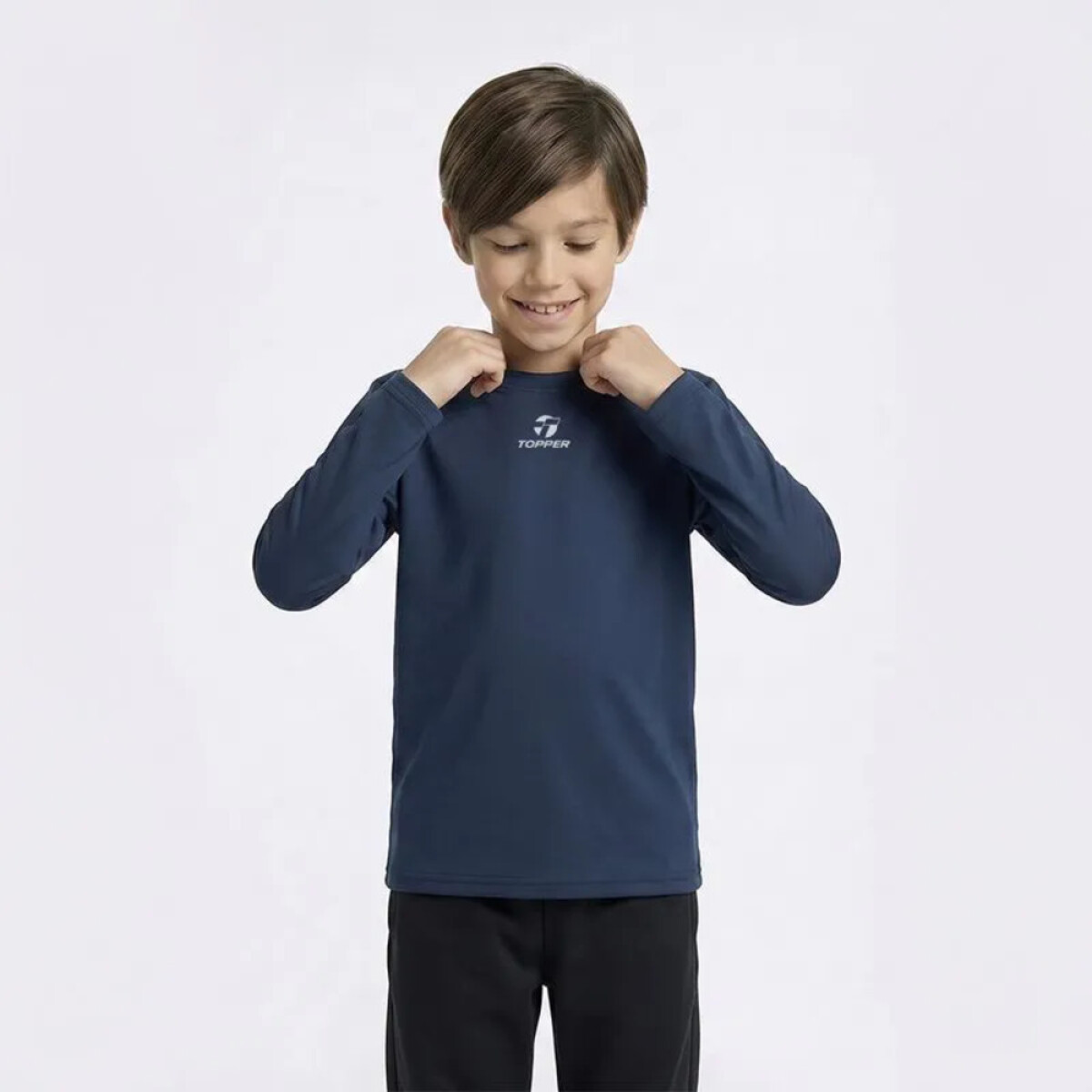 T-SHIRT TÉRMICA ML - BOYS - marino blues 