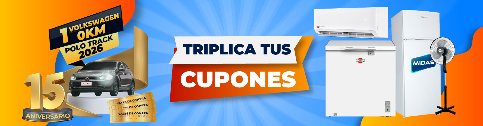 TRIPLICA TUS CUPONES