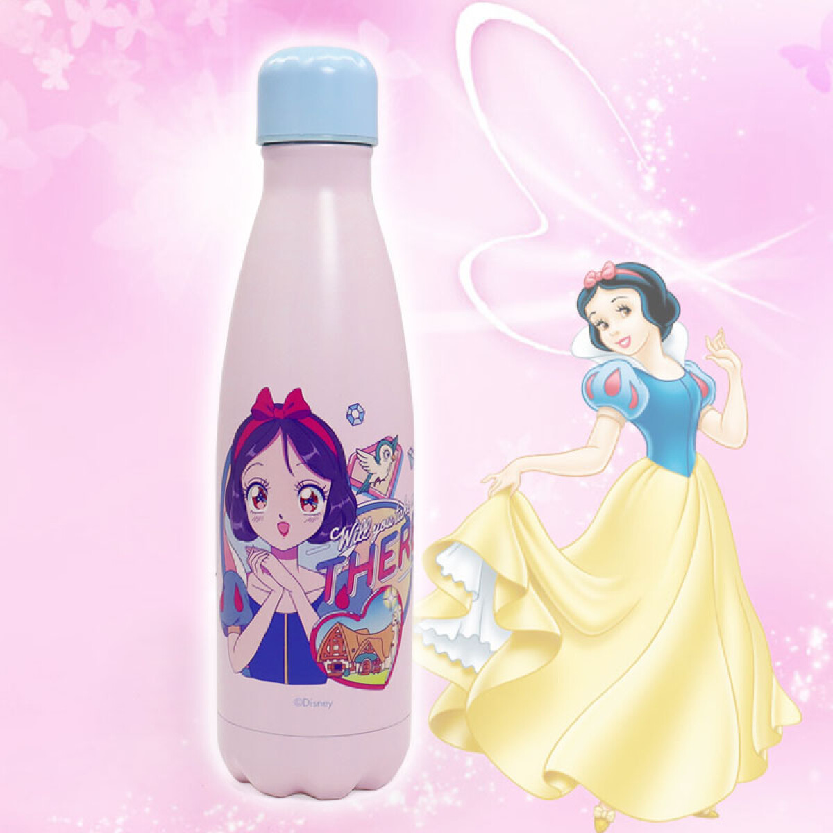 Botella princesas manga 500ml 