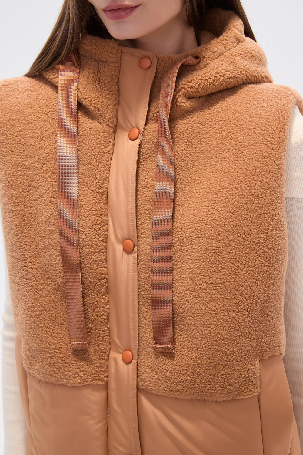 Chaleco Cindis Caramelo