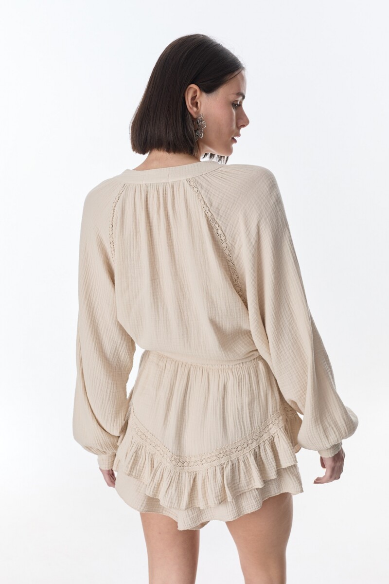 Camisa Kai Beige