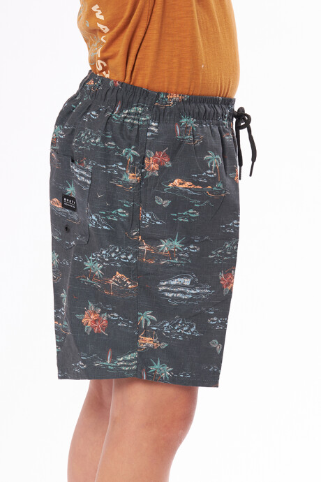 SHORT GARROS TEEN S23 RUSTY Gris Oscuro