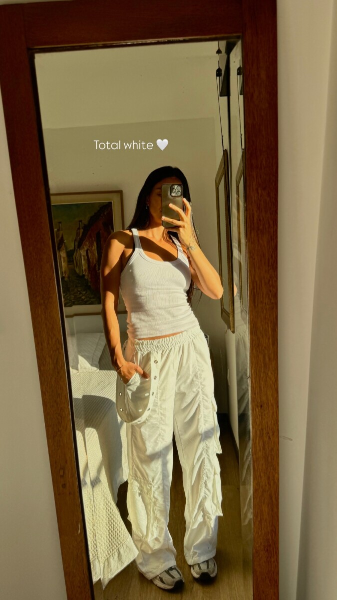 Parachute cargo - Blanco 