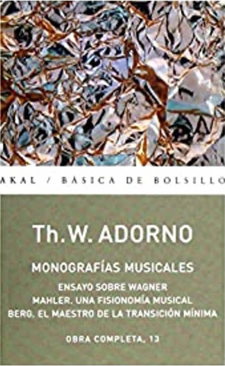 Monografías Musicales. Obra Completa, 13 