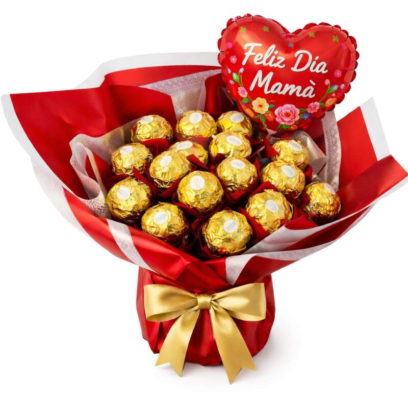 Ramo De Chocolates Para Mamá Ramo De Chocolates Para Mamá