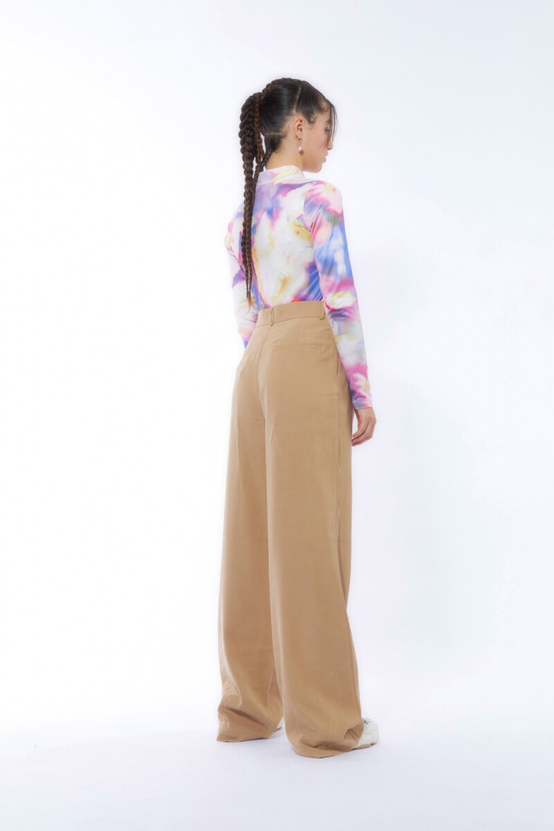 Top floral multicolor