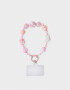 Accesorios De Celular Varios Strap De Mostacillas Para Celular - Rosa Claro
