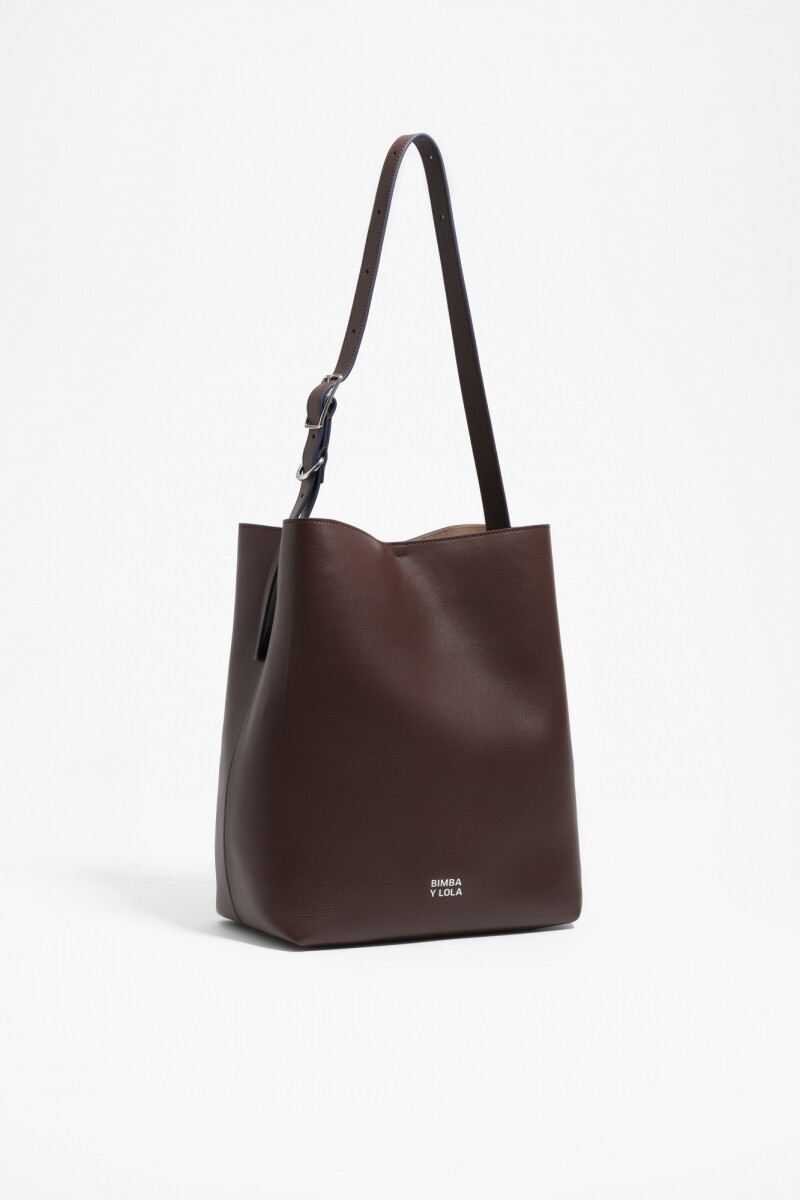 BOLSO CARLINO GRANDE Marron