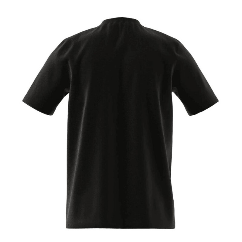 Remera de Hombre Adidas Essentials Negro - Blanco