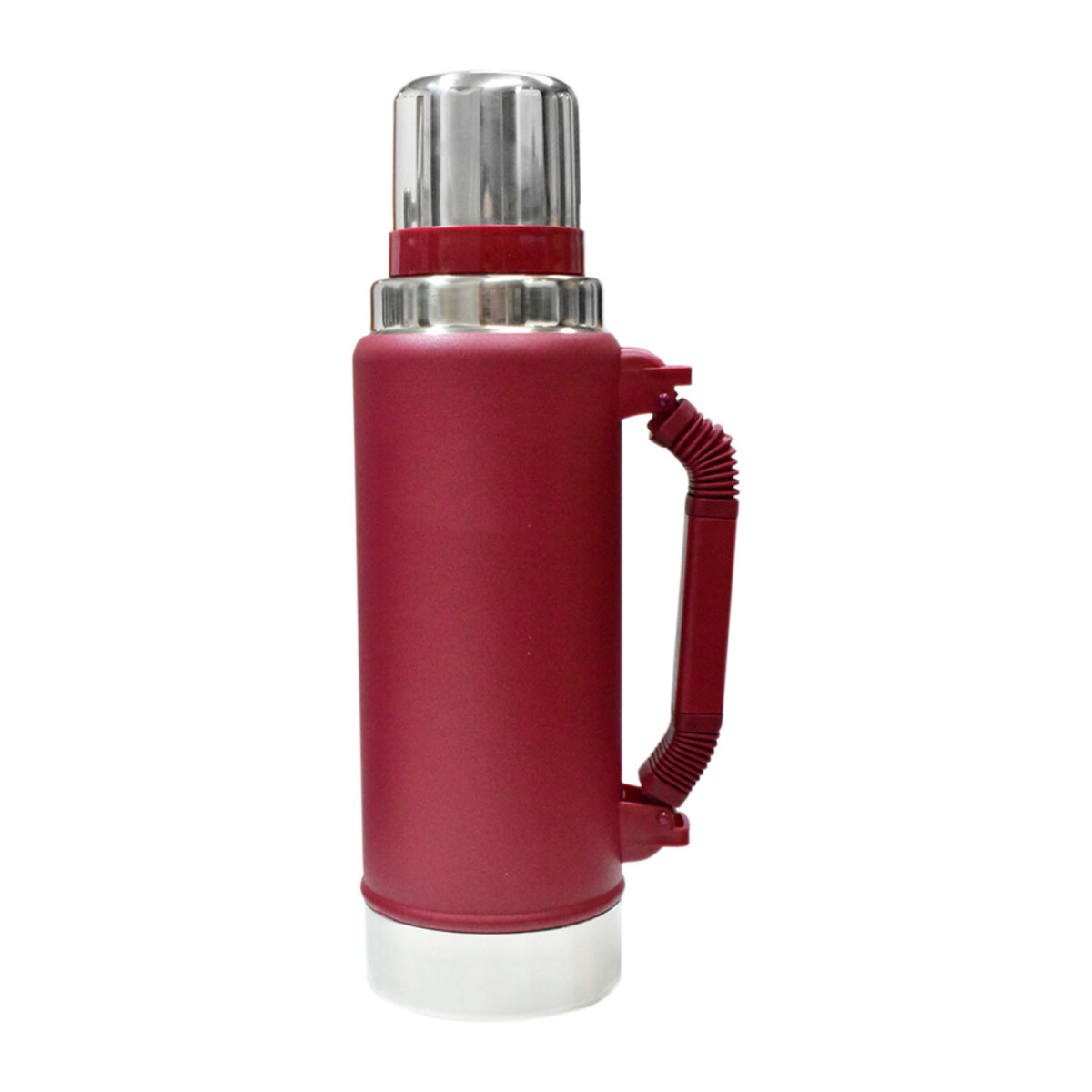 Termo Acero Comet 1.25lts 3 Años Grantia - Bordó 