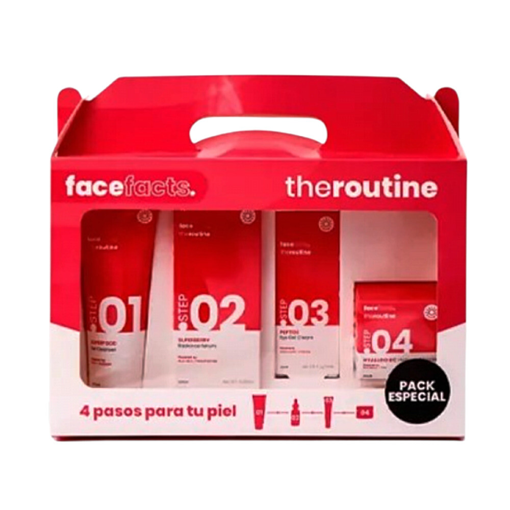 FACE FACTS - PACK THE ROUTINE única